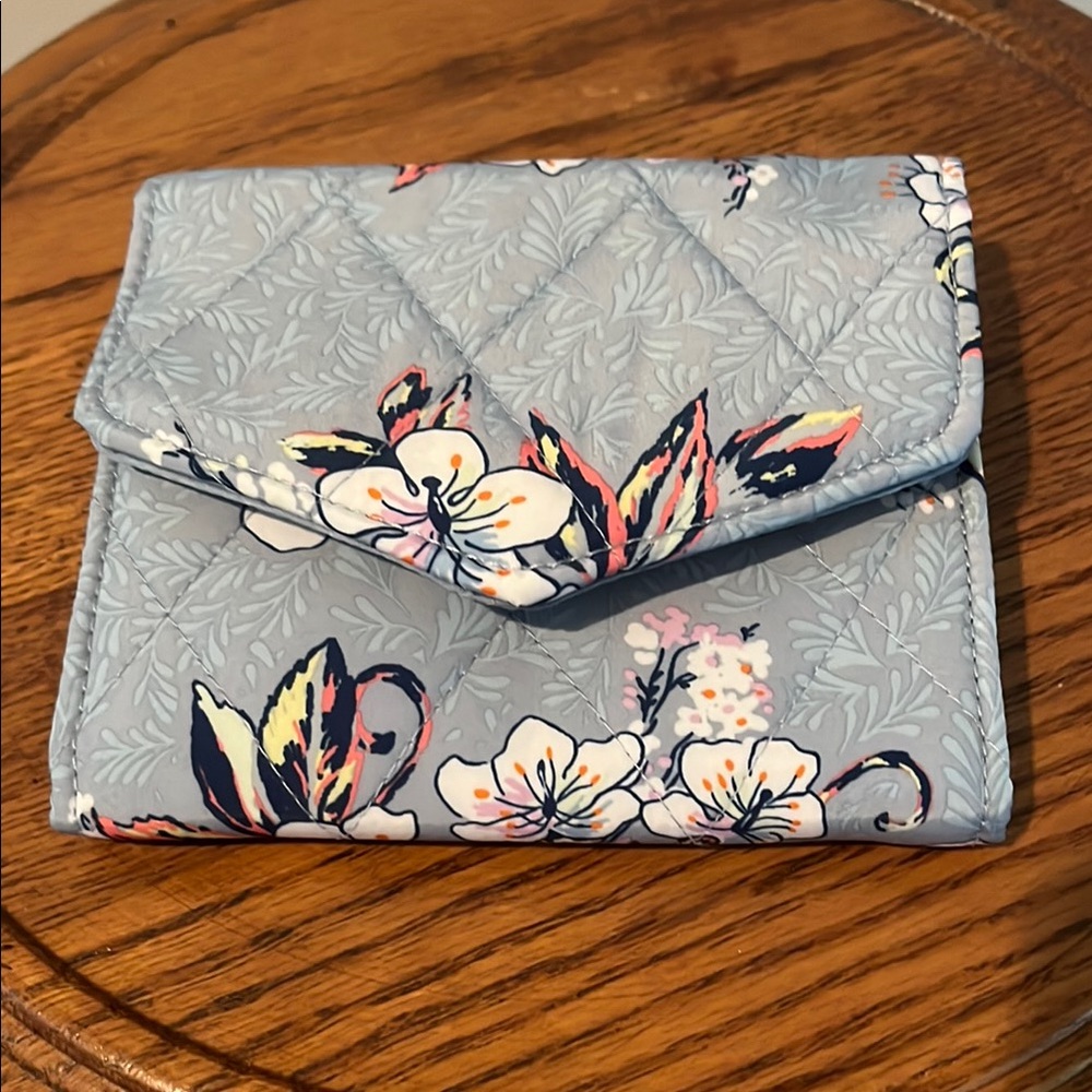 Cherry Blossom RFID Ultralight Tri-Fold Wallet